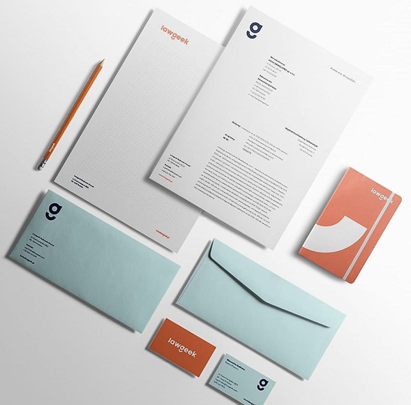Stationery printing sample